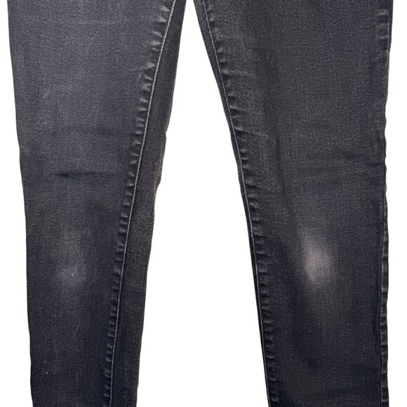 Everlane Black Skinny High Waisted Jeans Pants Goth Punk Emo Alternative Size 28 - Picture 3 of 7
